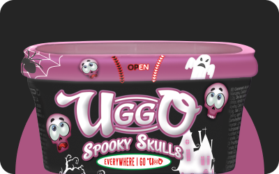 Uggo Candy Spooky Skulls