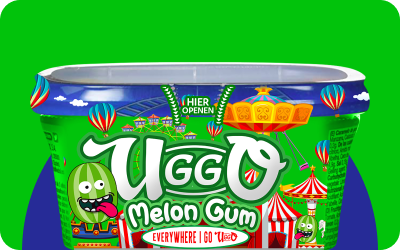 Uggo Candy Melon Gum