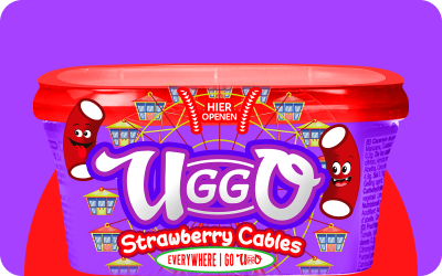 Uggo Candy Strawberry Cables