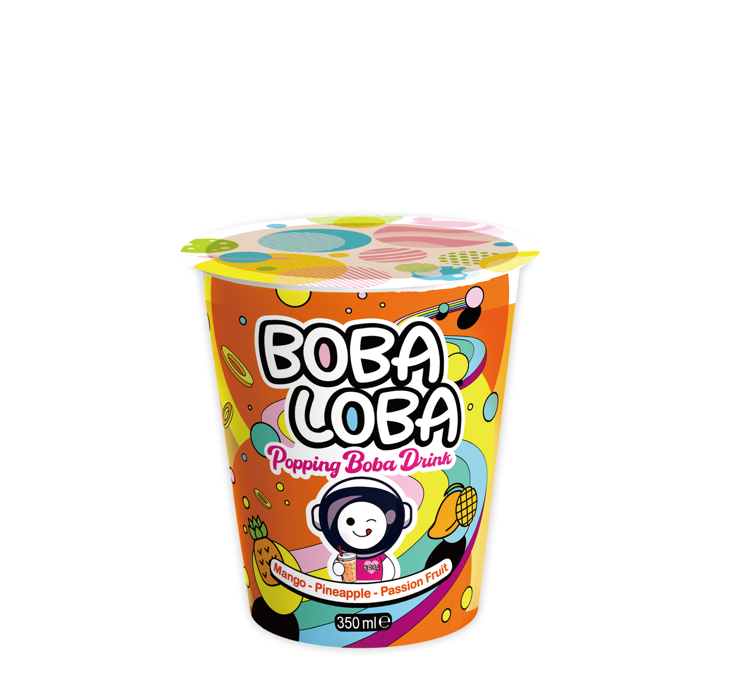 Boba Loba Mango Pineapple Passionfruit