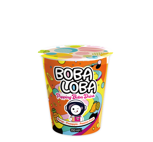 Boba Loba Mango Pineapple Passionfruit